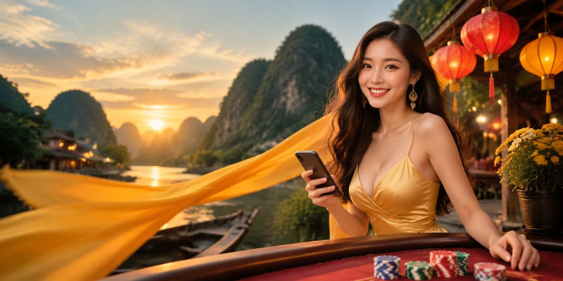 Người dùng cược thể thao qua điện thoại tại Hội An